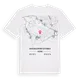 Katastralgemeinde Güttenbach karta t-shirt