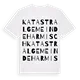 Katastralgemeinde Harmisch ordlek t-shirt