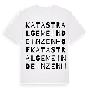 Katastralgemeinde Inzenhof ordlek t-shirt – ekologisk bomull t-shirt från Pinshirt