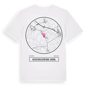 Katastralgemeinde Jabing t-shirt – ekologisk bomull t-shirt från Pinshirt
