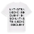 Katastralgemeinde Kohfidisch ordlek t-shirt