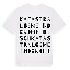 Katastralgemeinde Kohfidisch ordlek t-shirt – ekologisk bomull t-shirt från Pinshirt