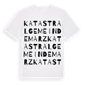 Katastralgemeinde Marz ordlek t-shirt