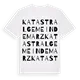 Katastralgemeinde Marz ordlek t-shirt