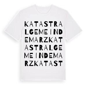 Katastralgemeinde Marz ordlek t-shirt – ekologisk bomull t-shirt från Pinshirt