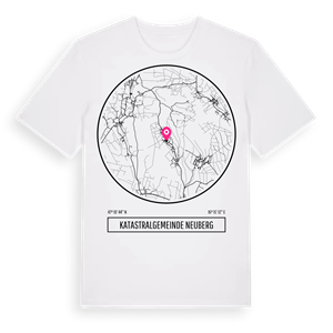 Katastralgemeinde Neuberg t-shirt – ekologisk bomull t-shirt från Pinshirt