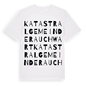Katastralgemeinde Rauchwart ordlek t-shirt – ekologisk bomull t-shirt från Pinshirt