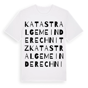 Katastralgemeinde Rechnitz ordlek t-shirt – ekologisk bomull t-shirt från Pinshirt