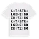 Katastralgemeinde Ritzing ordlek t-shirt