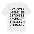 Katastralgemeinde Stegersbach ordlek t-shirt
