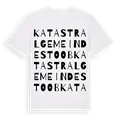 Katastralgemeinde Stoob ordlek t-shirt