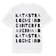 Katastralgemeinde Unterfrauenhaid ordlek t-shirt