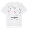 Katastralgemeinde Wiesen karta t-shirt