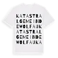 Katastralgemeinde Wolfau ordlek t-shirt