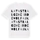 Katastralgemeinde Wolfau ordlek t-shirt