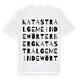 Katastralgemeinde Wörterberg ordlek t-shirt