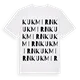 Kukmirn ordlek t-shirt