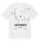 Lackenbach karta t-shirt