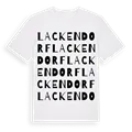 Lackendorf ordlek t-shirt