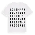 Leithaprodersdorf ordlek t-shirt