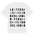 Loipersbach im Burgenland ordlek t-shirt