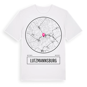 Lutzmannsburg t-shirt – ekologisk bomull t-shirt från Pinshirt