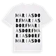 Mariasdorf ordlek t-shirt