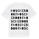 Moschendorf ordlek t-shirt