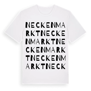 Neckenmarkt ordlek t-shirt – ekologisk bomull t-shirt från Pinshirt