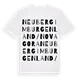 Neuberg im Burgenland/Nova Gora ordlek t-shirt