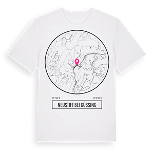 Neustift bei Güssing t-shirt – ekologisk bomull t-shirt från Pinshirt