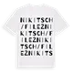 Nikitsch/Filež ordlek t-shirt