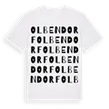 Olbendorf ordlek t-shirt