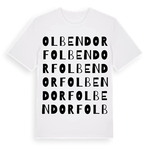 Olbendorf ordlek t-shirt – ekologisk bomull t-shirt från Pinshirt