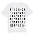 Raiding ordlek t-shirt
