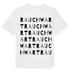 Rauchwart ordlek t-shirt – ekologisk bomull t-shirt från Pinshirt