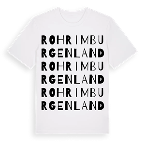 Rohr im Burgenland ordlek t-shirt – ekologisk bomull t-shirt från Pinshirt