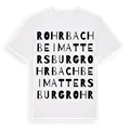 Rohrbach bei Mattersburg ordlek t-shirt