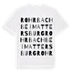 Rohrbach bei Mattersburg ordlek t-shirt