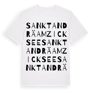 Sankt Andrä am Zicksee ordlek t-shirt – ekologisk bomull t-shirt från Pinshirt