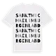 Sankt Michael im Burgenland ordlek t-shirt