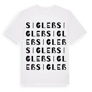 Sigleß ordlek t-shirt – ekologisk bomull t-shirt från Pinshirt