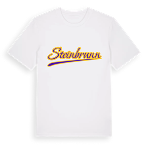 Steinbrunn baseball t-shirt – ekologisk bomull t-shirt från Pinshirt