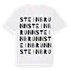 Steinbrunn ordlek t-shirt