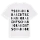 Tschanigraben ordlek t-shirt