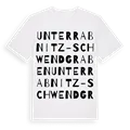 Unterrabnitz-Schwendgraben ordlek t-shirt