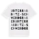 Unterrabnitz-Schwendgraben ordlek t-shirt