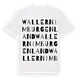 Wallern im Burgenland ordlek t-shirt