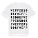 Weppersdorf ordlek t-shirt
