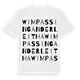 Wimpassing an der Leitha ordlek t-shirt